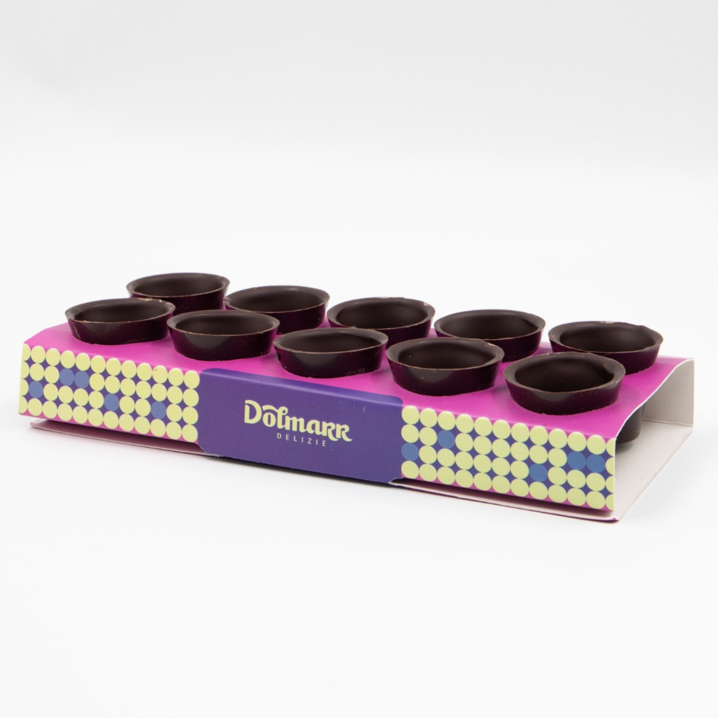 Bicchierini di Cioccolato Fondente 10 pz Dolmarr