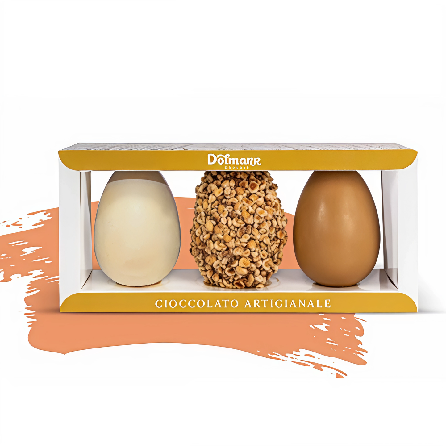 Tris Gorumet Uova di Pasqua 550g Dolmarr Cioccolato