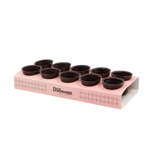 Bicchierini di Cioccolato Fondente 10 pz Dolmarr
