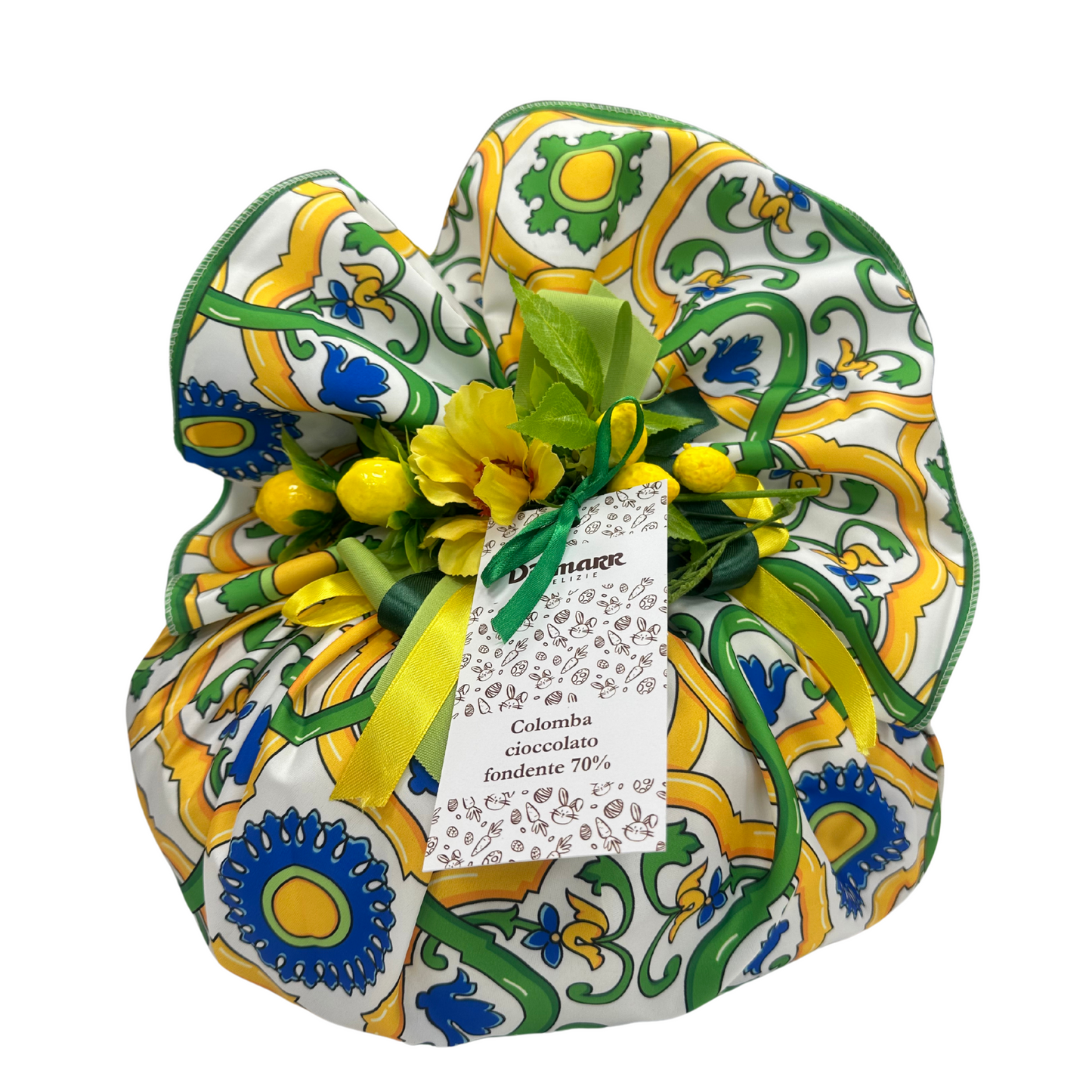 Colomba Artigianale Tessuto Costiera Amalfitana 1 kg Dolmarr Cioccolato