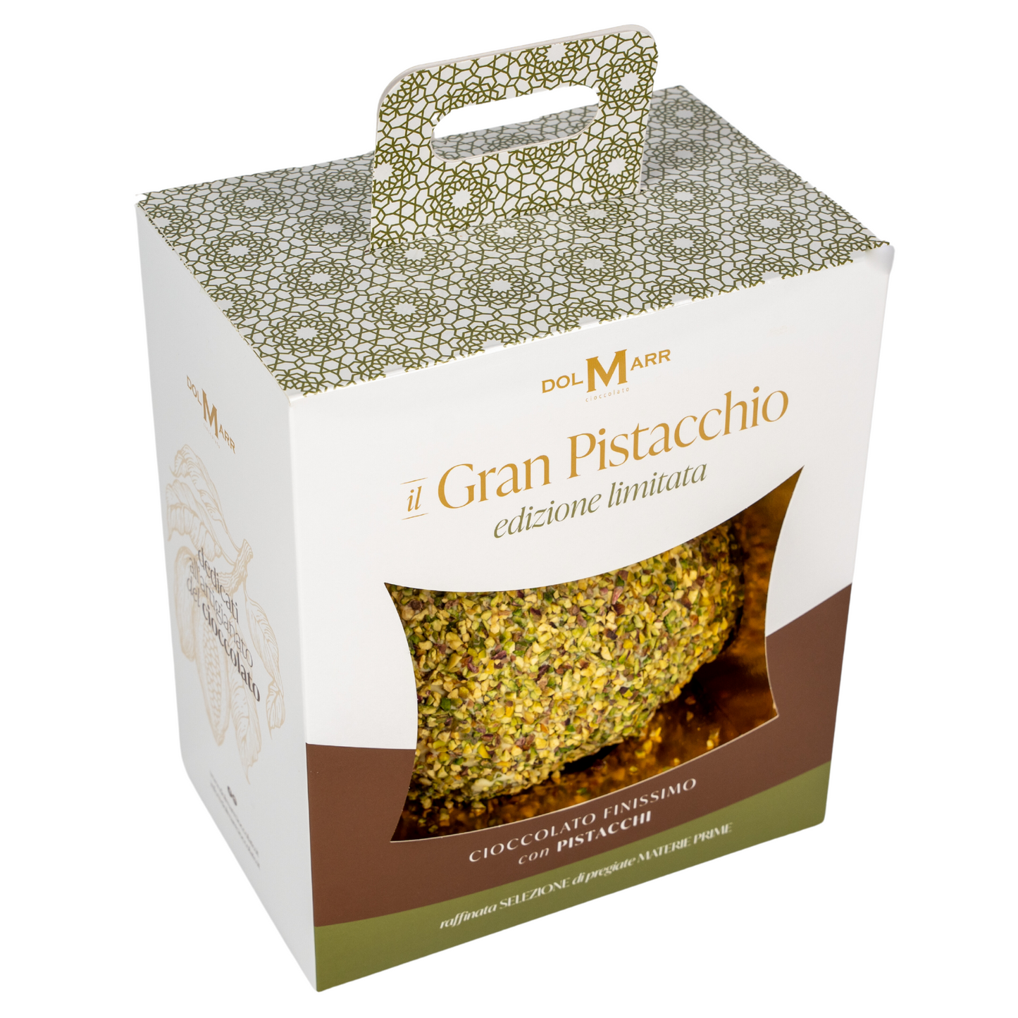 Uovo di Pasqua Gran Pistacchio Gourmet Dolmarr Cioccolato