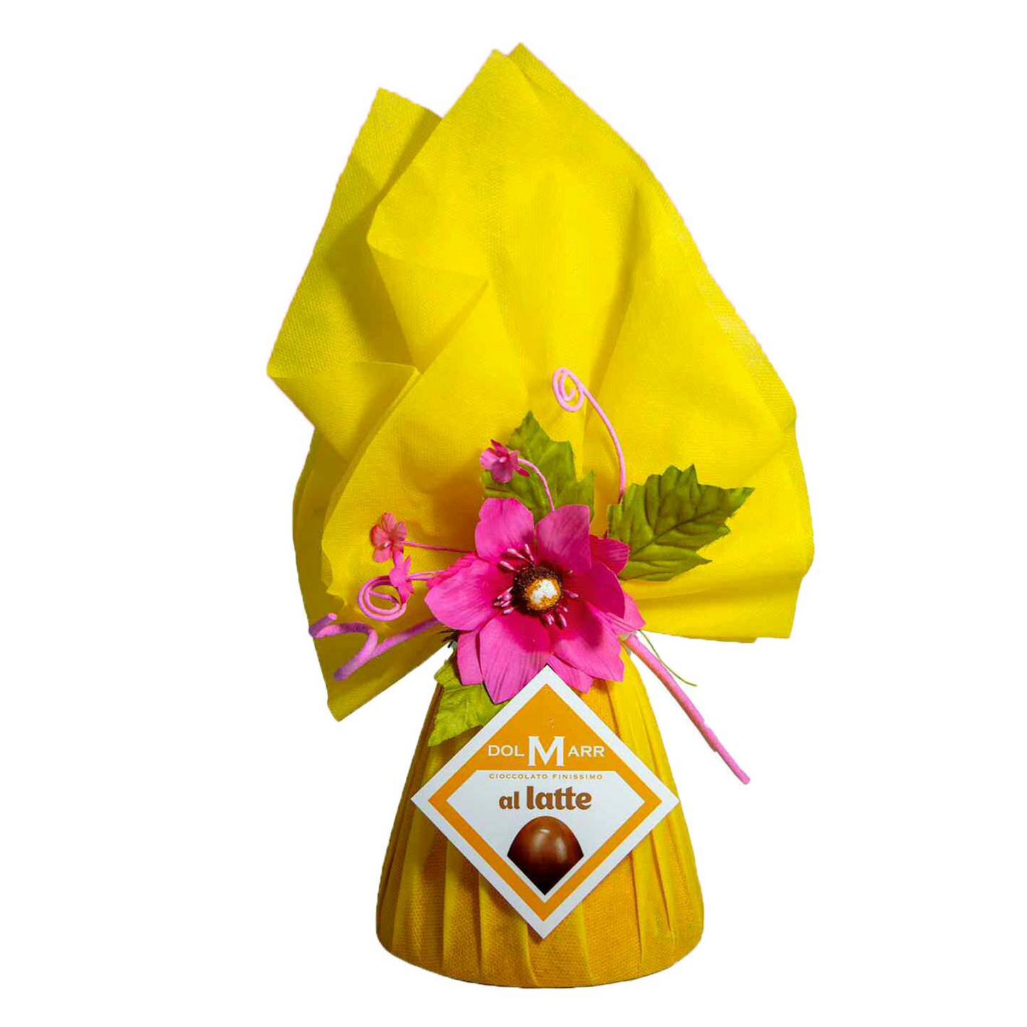 Campana di Cioccolato Pasqua Flowers con Sorpresa Preziosa Dolmarr Cioccolato