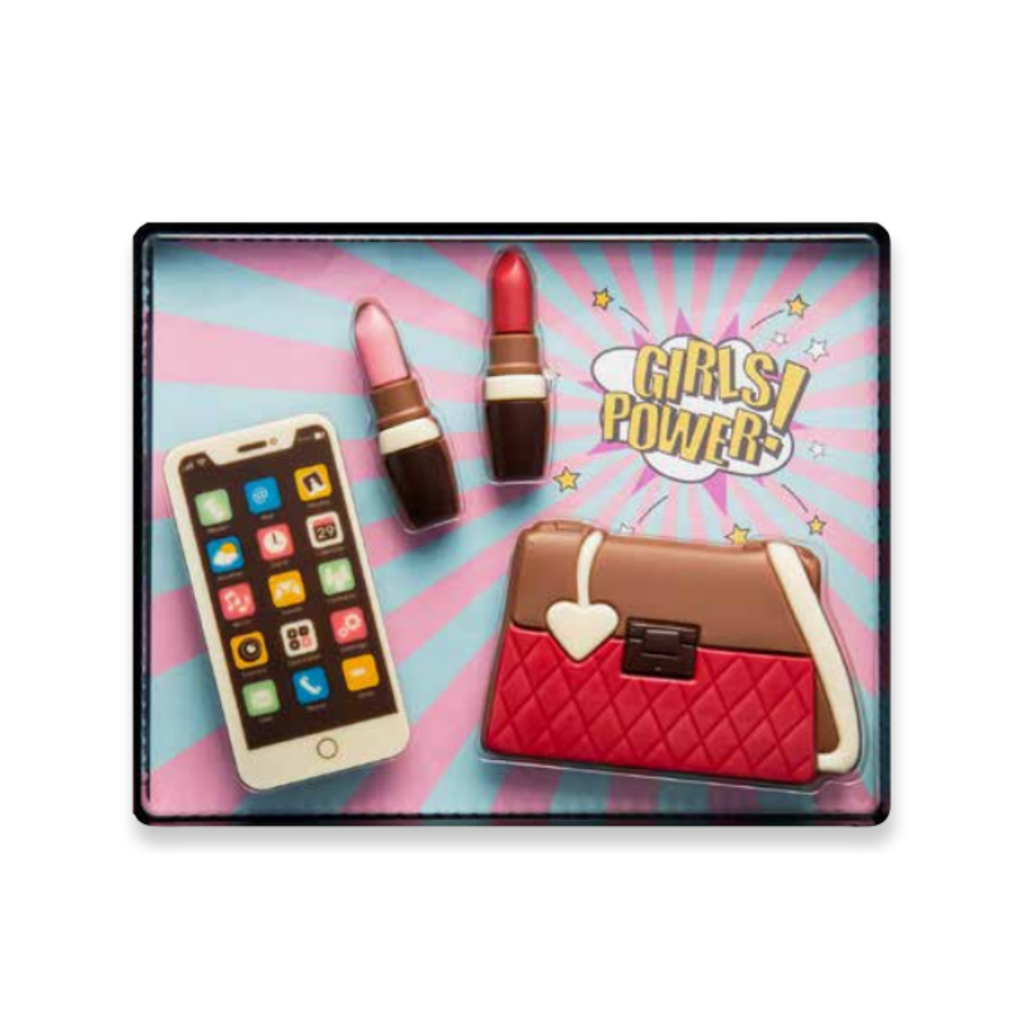 Box Cioccolatini Decorati Girl Power Dolmarr Cioccolato 01