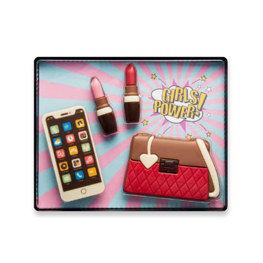 Box Cioccolatini Decorati Girl Power Dolmarr Cioccolato 01