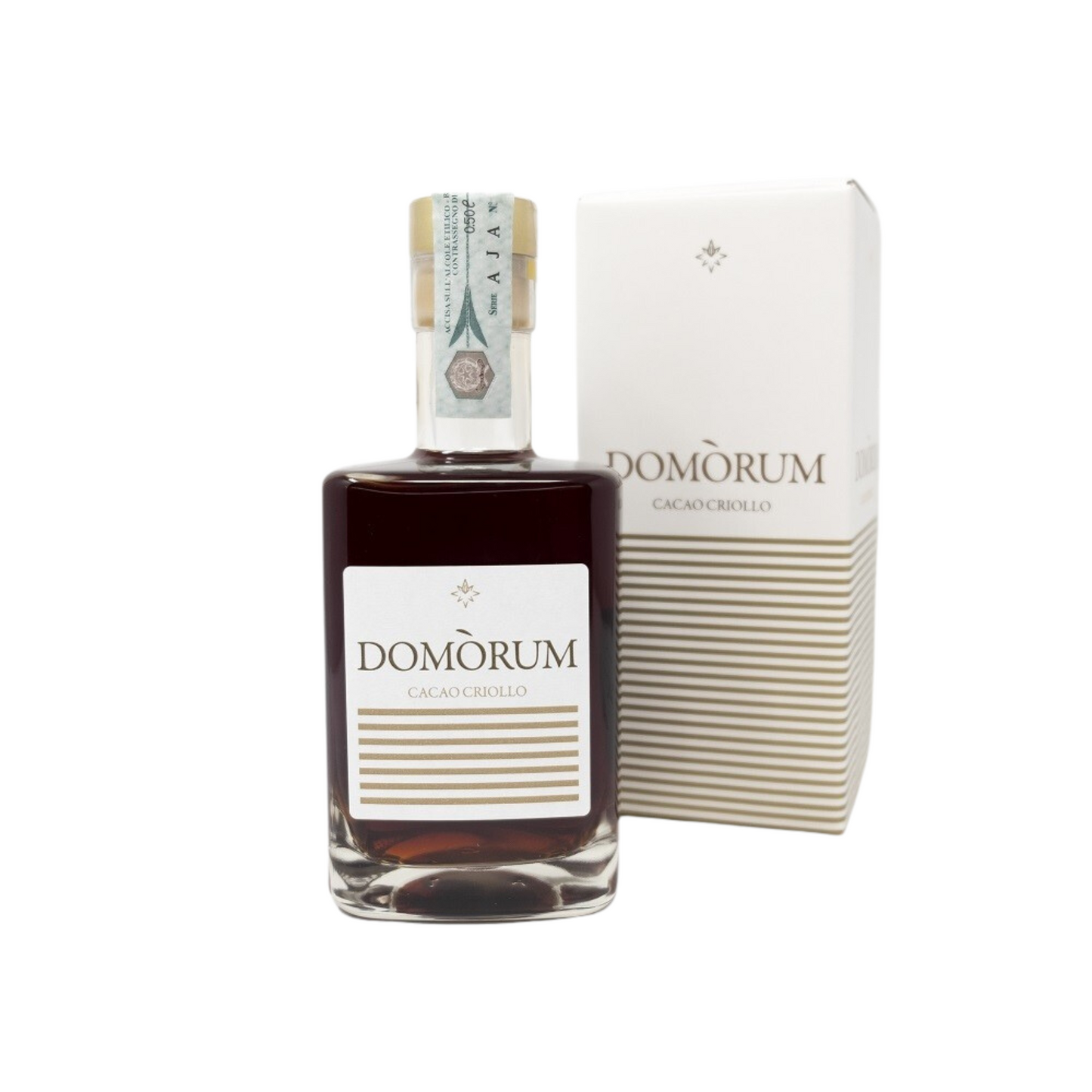 Acquavite al cacao Criollo Domòrum 500ml Domori 01