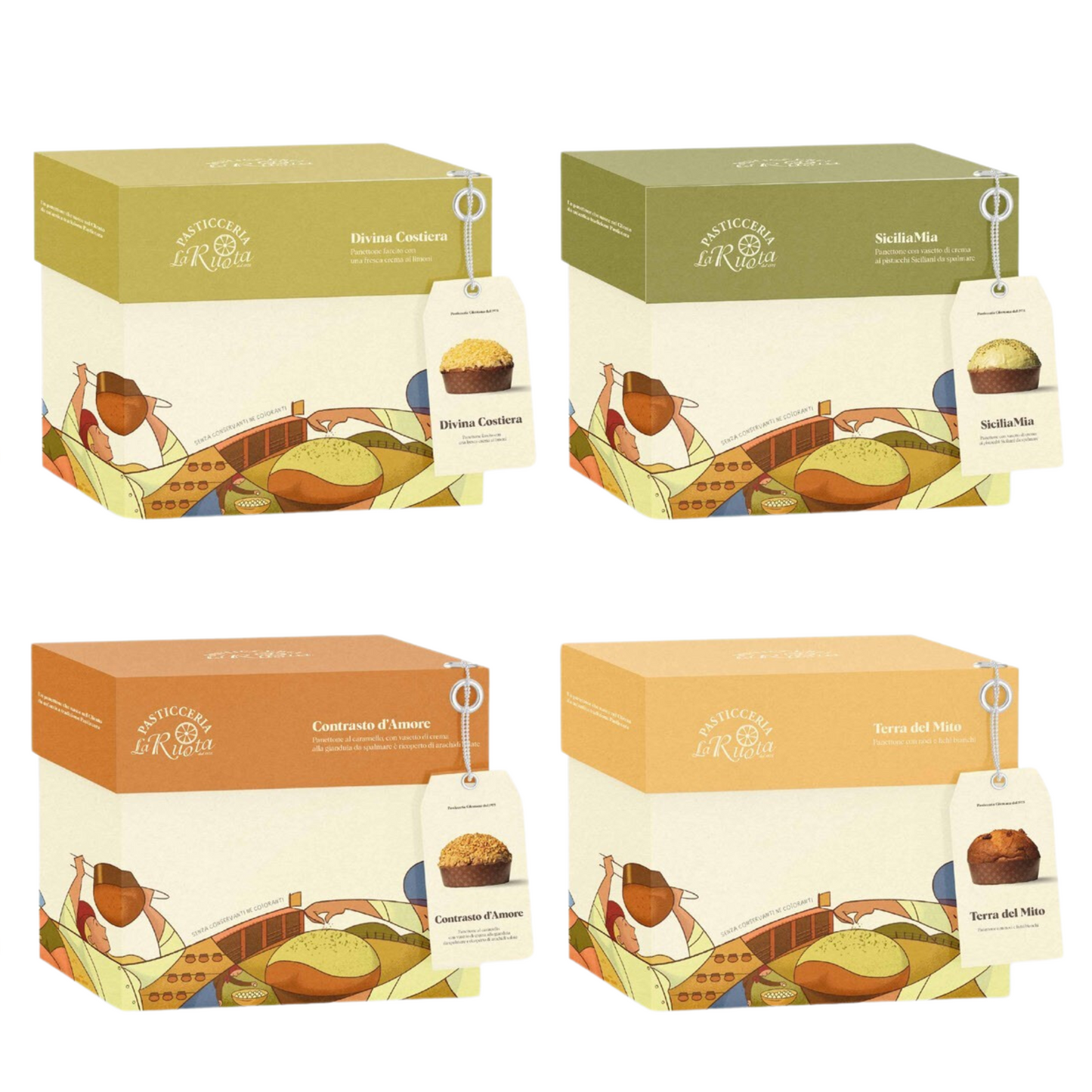 Panettone Terra del Mito 1 kg La Ruota 03