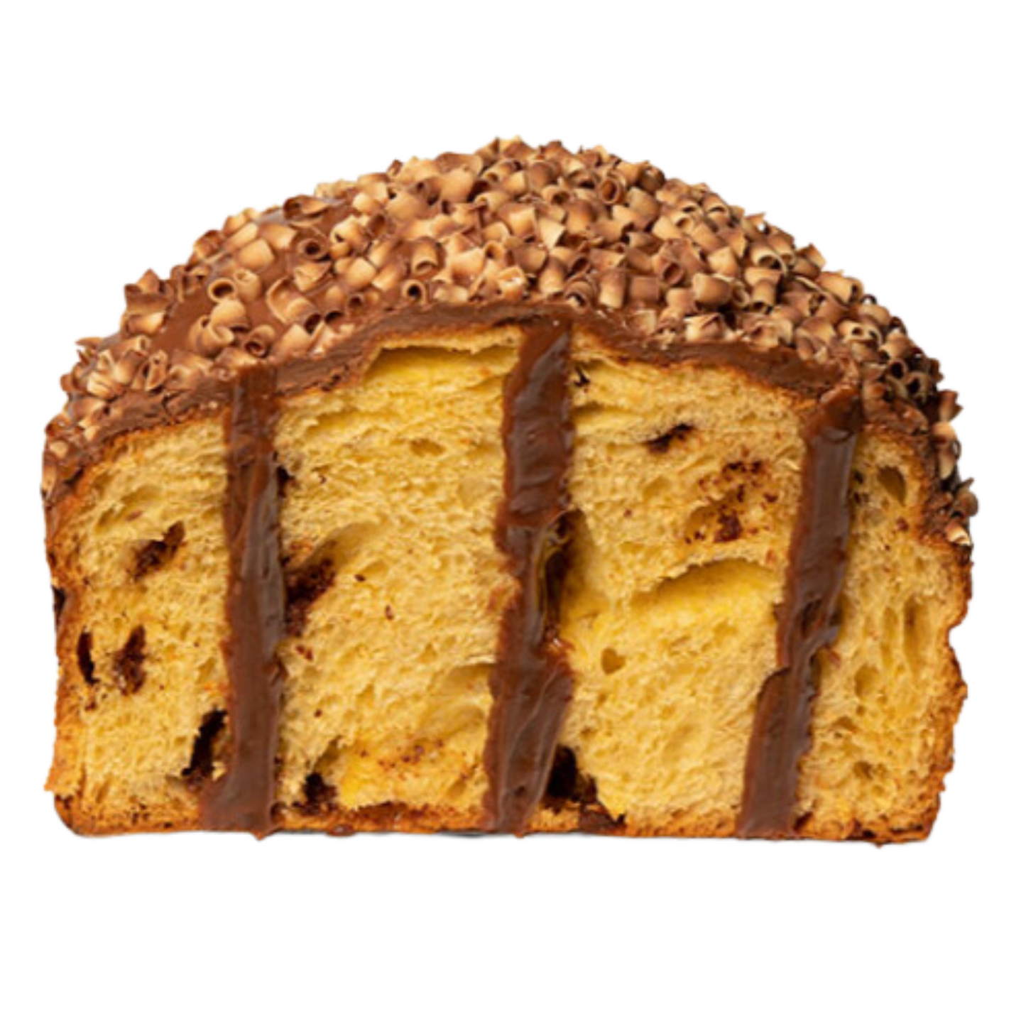 Panettone Il Mio Gianduja con spalmabile alla Gianduja 1kg Pasticceria La Ruota 02