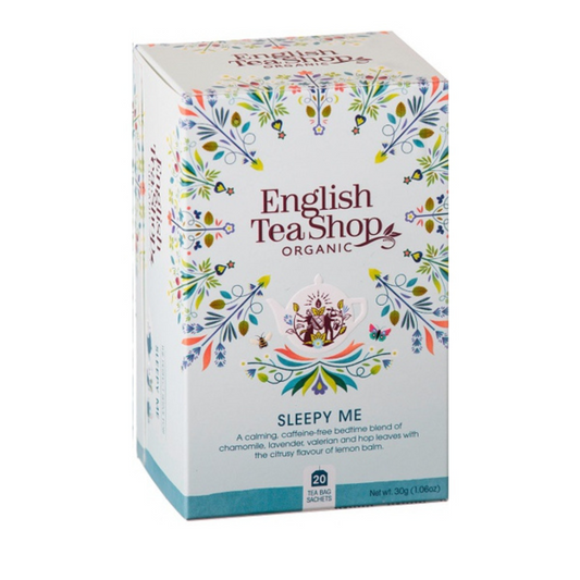Tisana Calmante Bio Sleepy Me 20 Bustine Eco-box 30gr English Tea Shop 01
