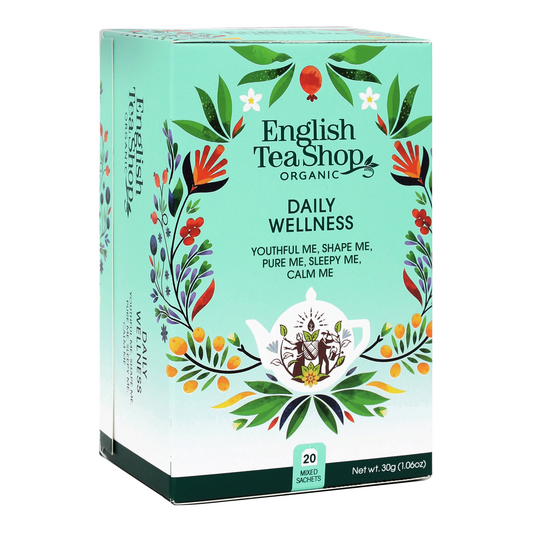 Selezione di 5 Tisane del Benessere Daily Welness Bio English Tea Shop 01