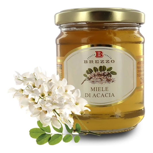 Miele di Acacia Naturale 100% Qualità Italiana 250 g Brezzo 01