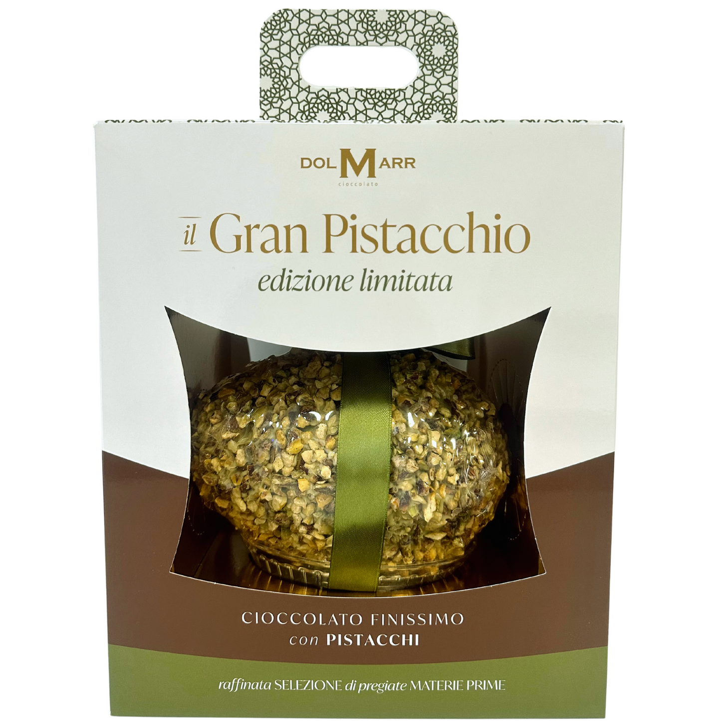 Uovo di Pasqua Gran Pistacchio Gourmet Dolmarr Cioccolato