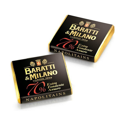 Cioccolatini Napolitains Fondente 70% Baratti & Milano 100 gr 01