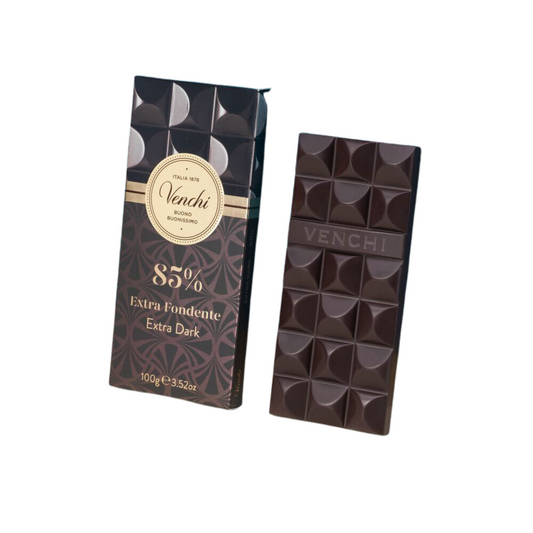 Tavoletta Di Cioccolato Fondente 85 % Cuor Di Cacao Venchi 100g 01