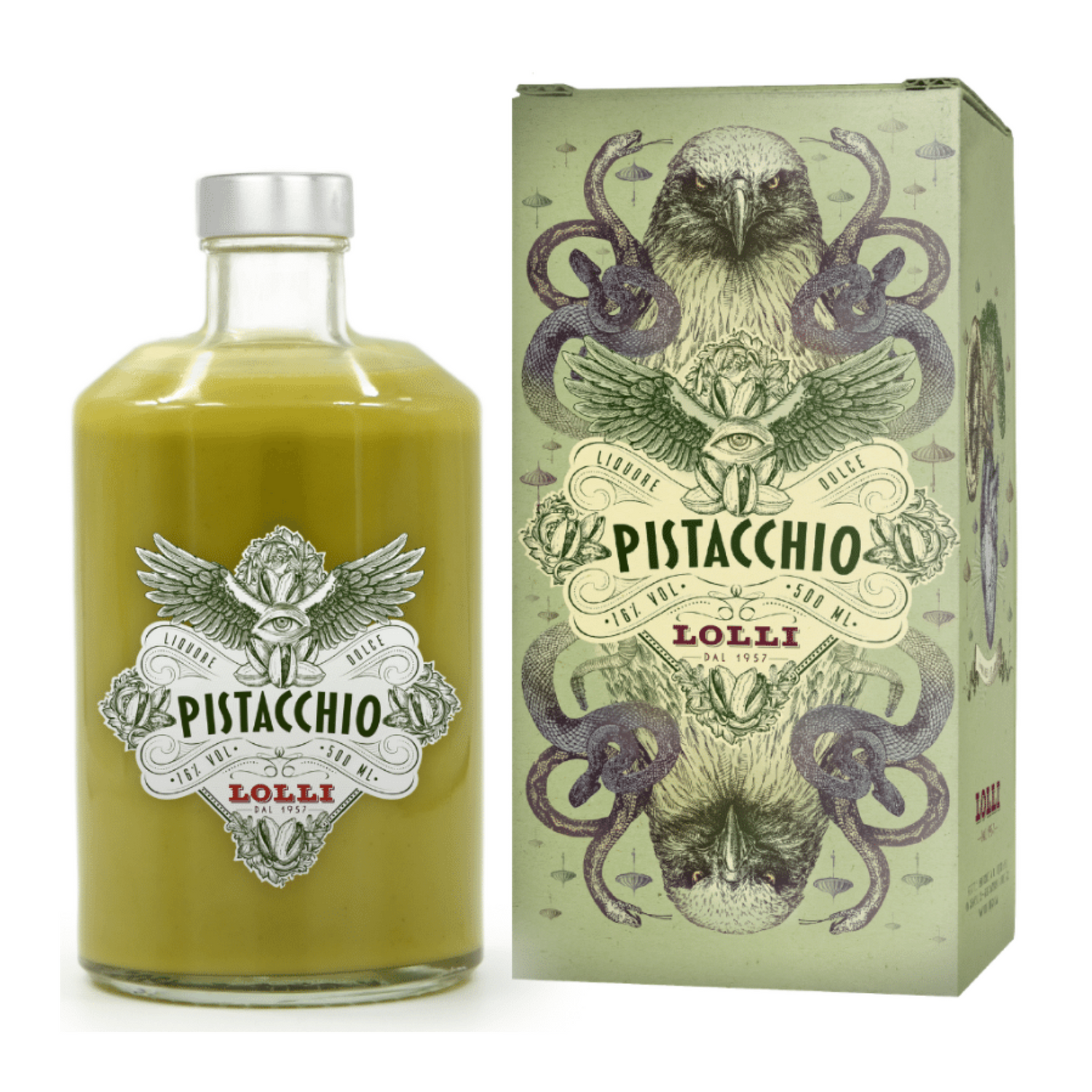 Liquore Cremoso al Pistacchio Lolli 0,5L 01