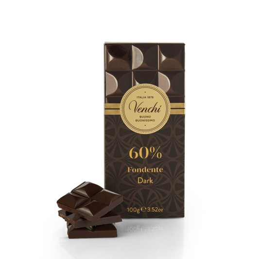 Tavoletta di Cioccolato Fondente 60% Venchi 100g 01