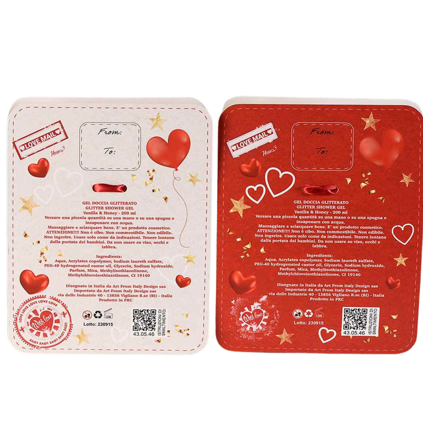 Gel Doccia Glitterato Cuore 200ml