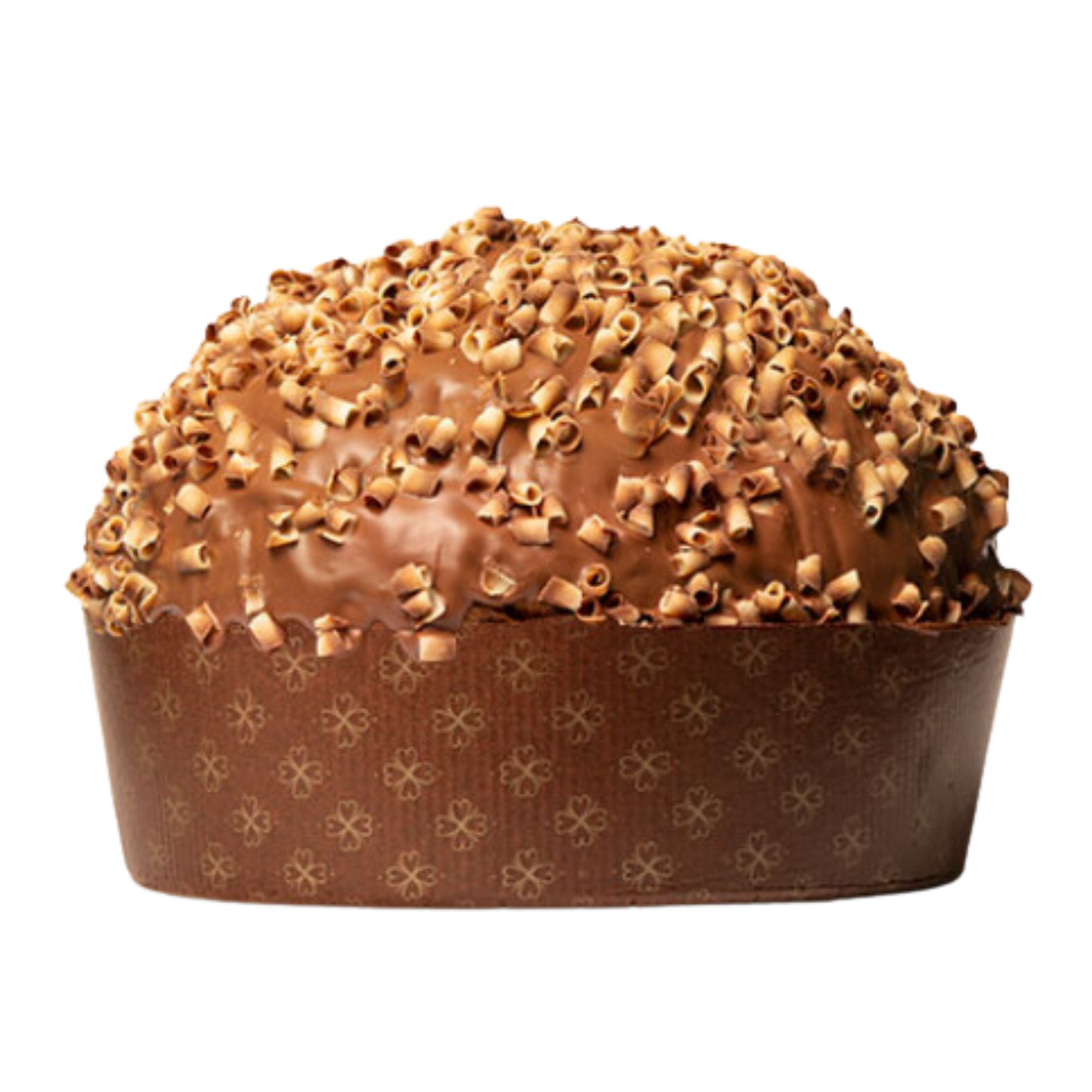 Panettone Il Mio Gianduja con spalmabile alla Gianduja 1kg Pasticceria La Ruota 01