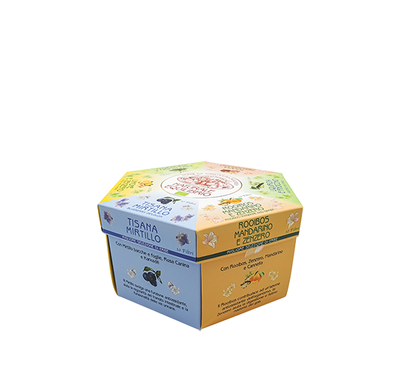 Confezione di Tisane Biologiche Naturale Equilibrio 60 Filtri Brezzo 02